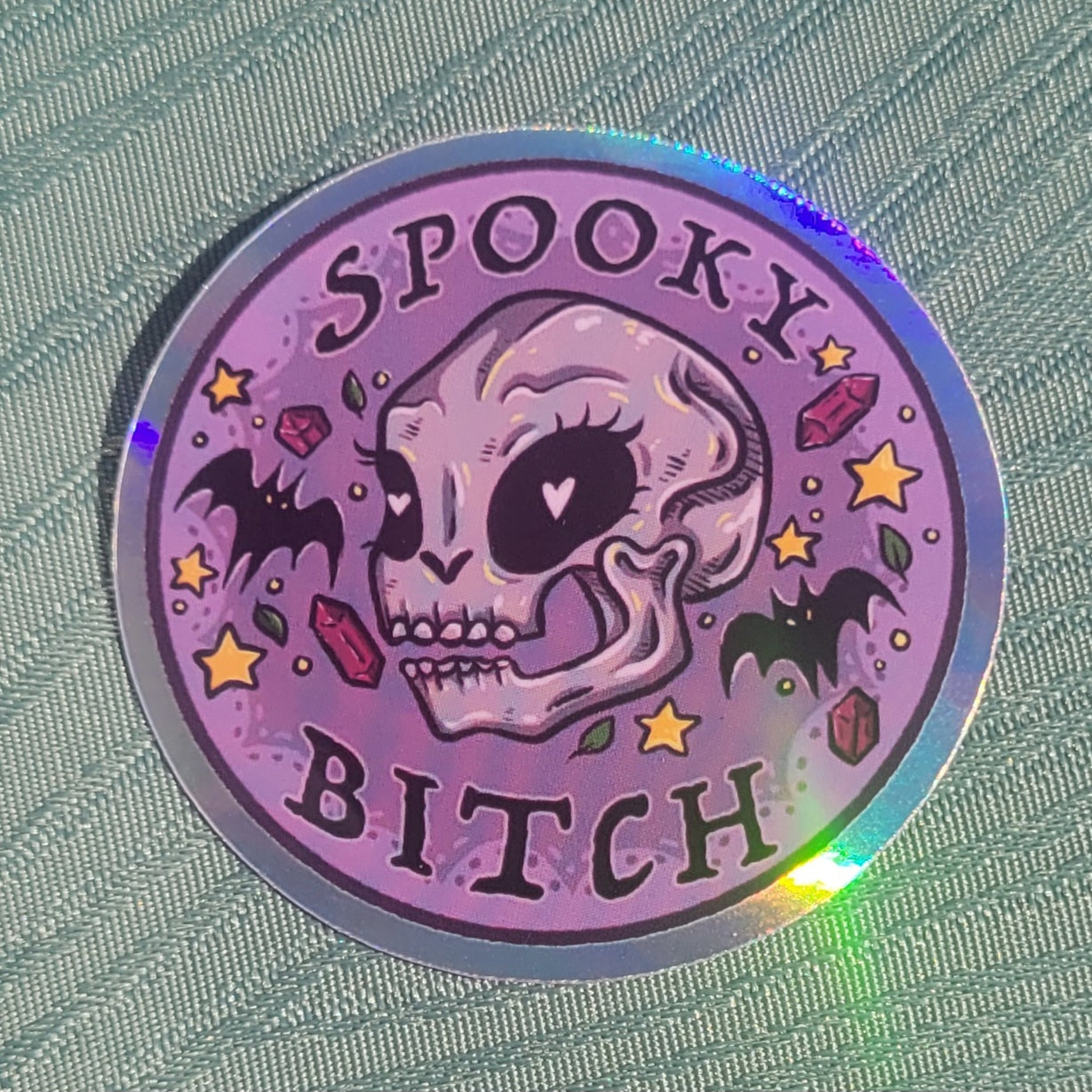 Spooky B*tch Single Sticker