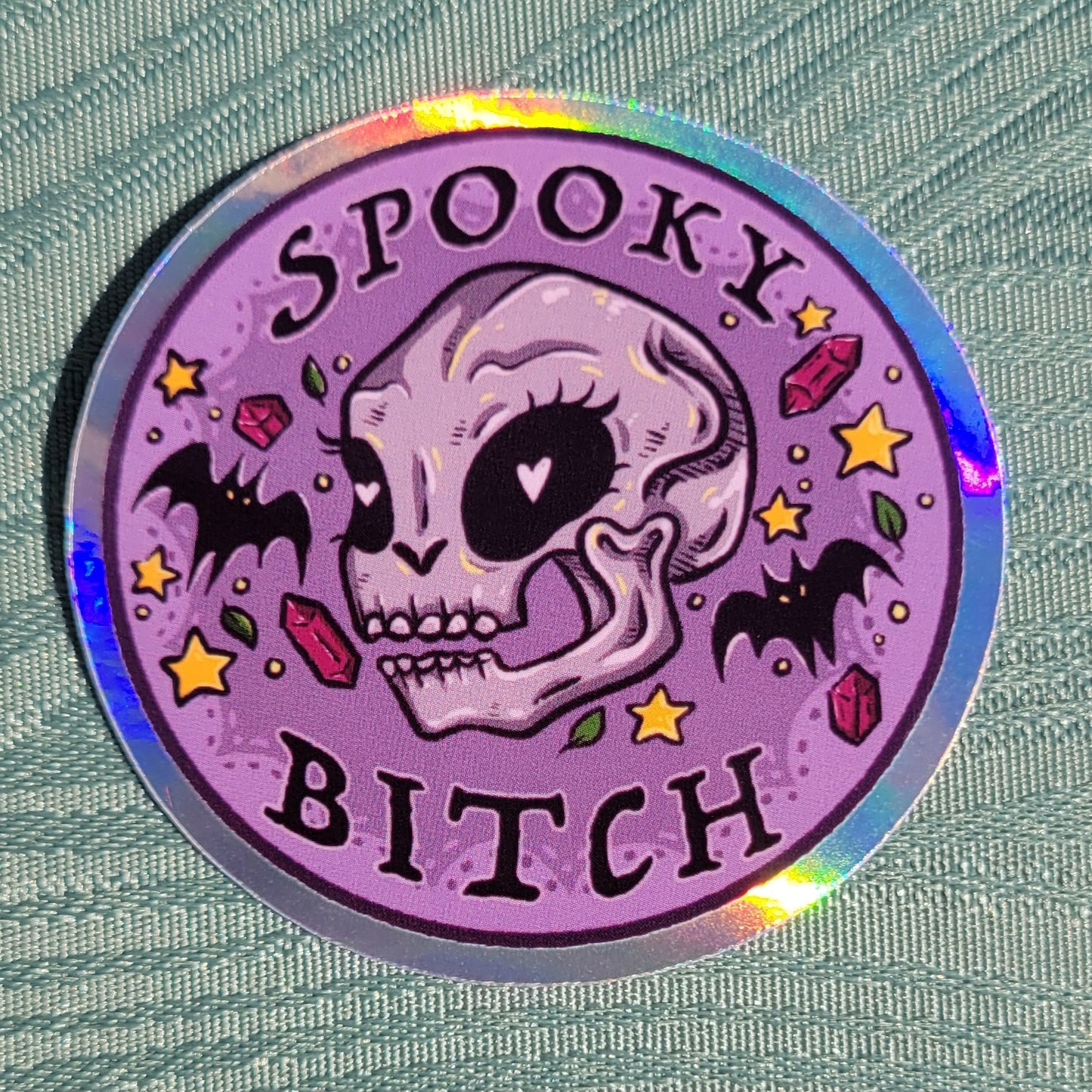 Spooky B*tch Single Sticker