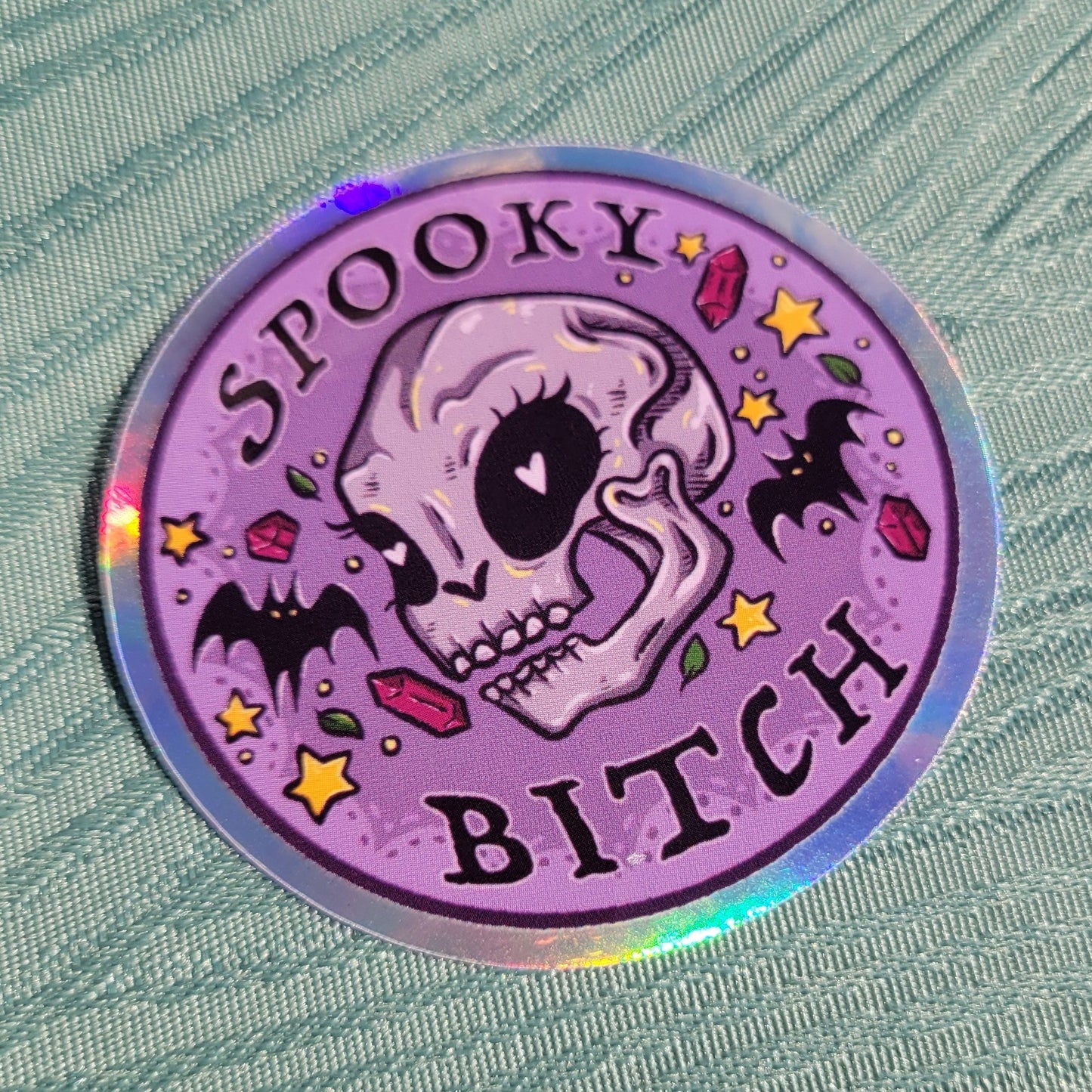 Spooky B*tch Single Sticker