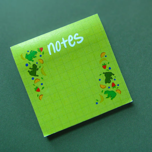 Fruit 'n Frogs Sticky Notes