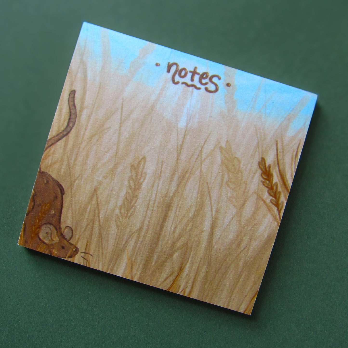 Harvest Mouse Sticky Notes