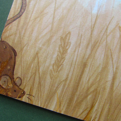 Harvest Mouse Sticky Notes