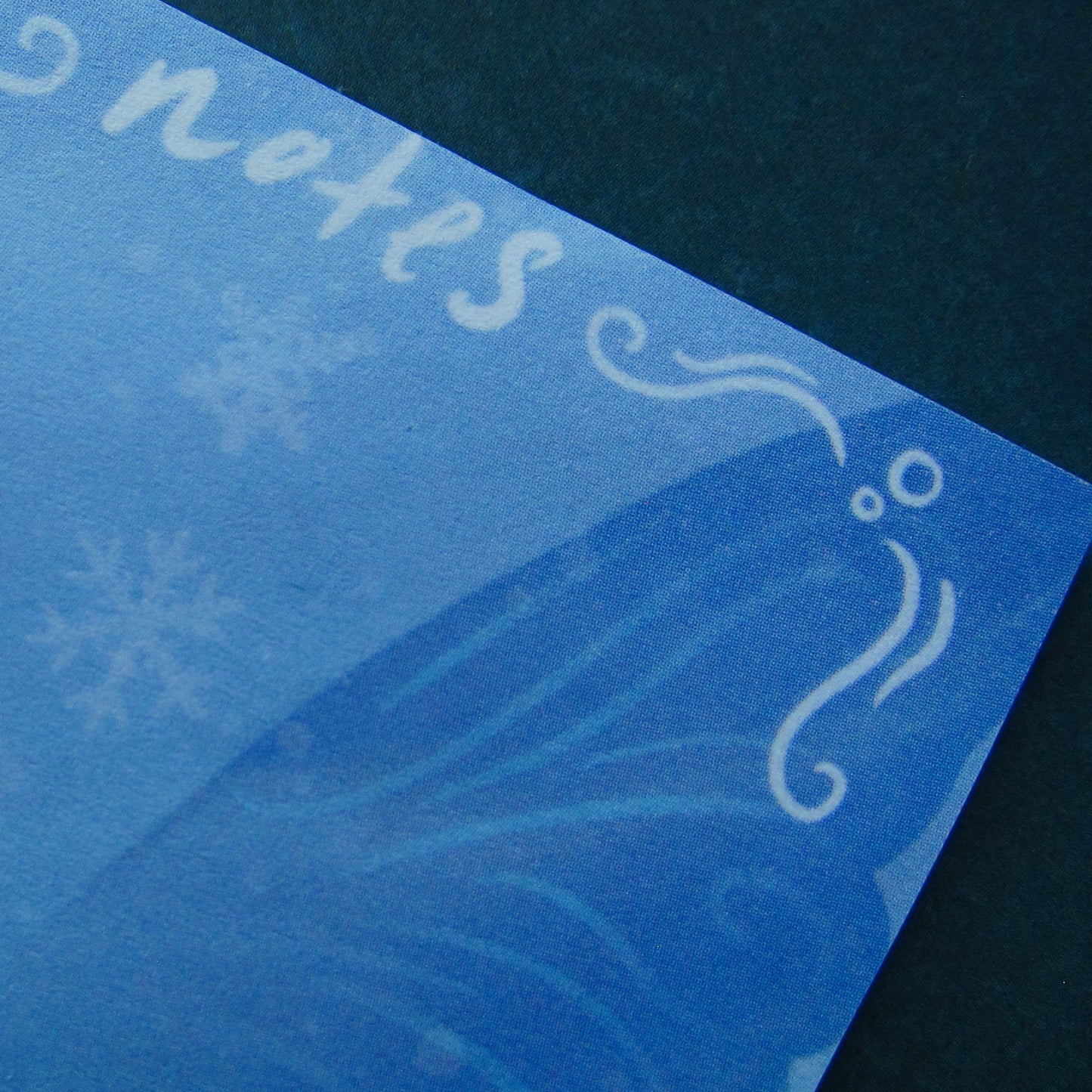 Snow Fairy Sticky Notes