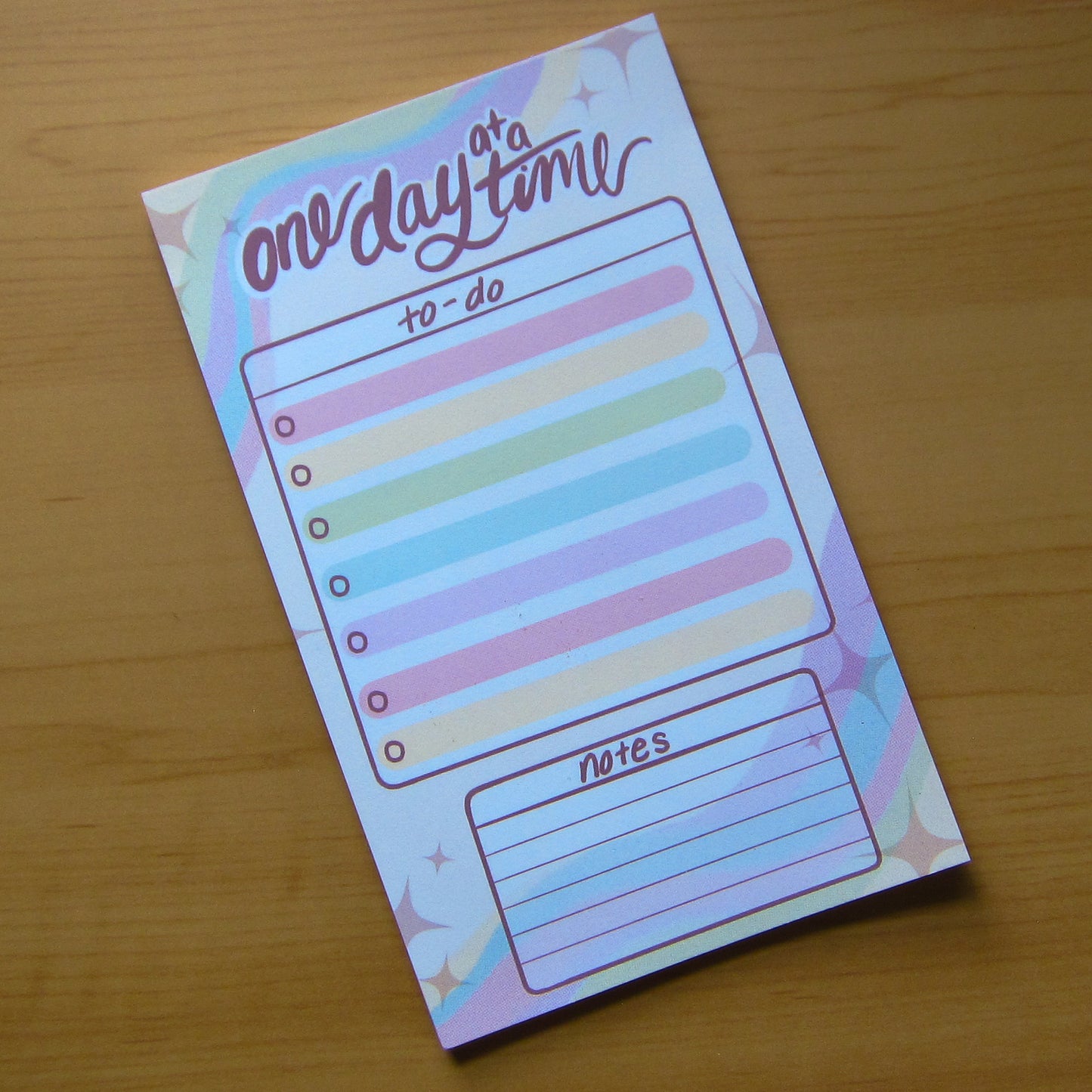 One Day at a Time Notepad