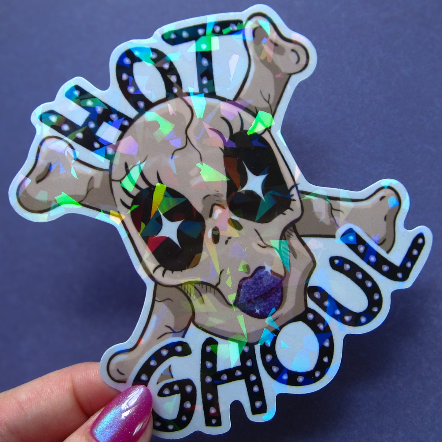 ☆ Holo Hot Ghoul Sticker ☆