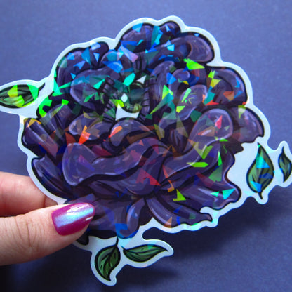 ☆ Holo Floral Eye Sticker ☆