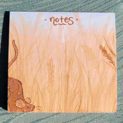 Harvest Mouse Sticky Notes