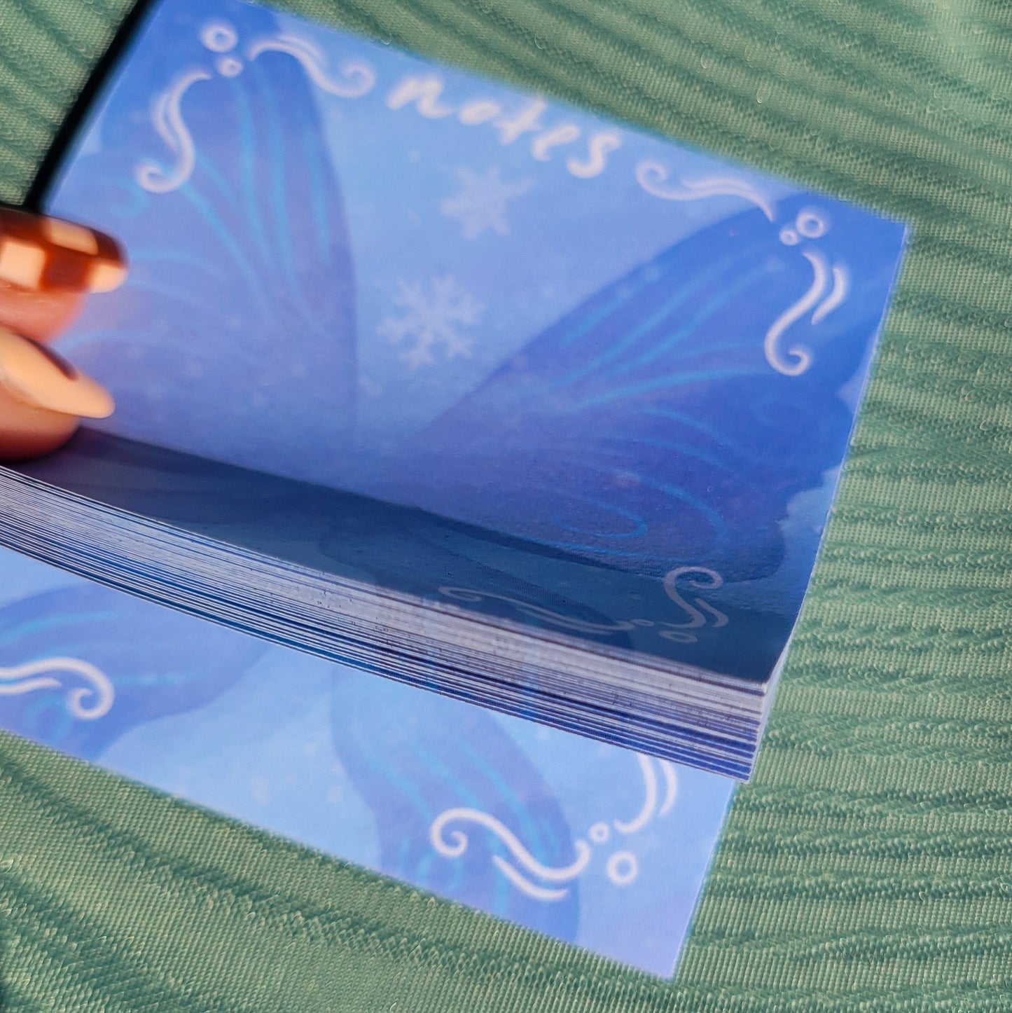 Snow Fairy Sticky Notes