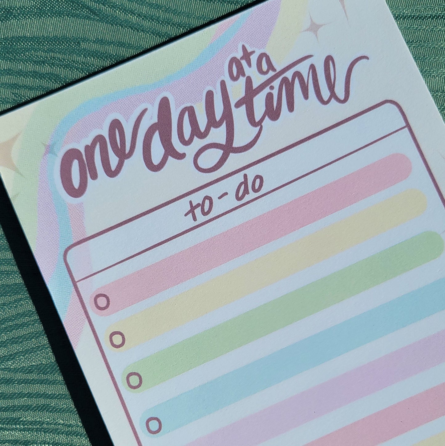 One Day at a Time Notepad